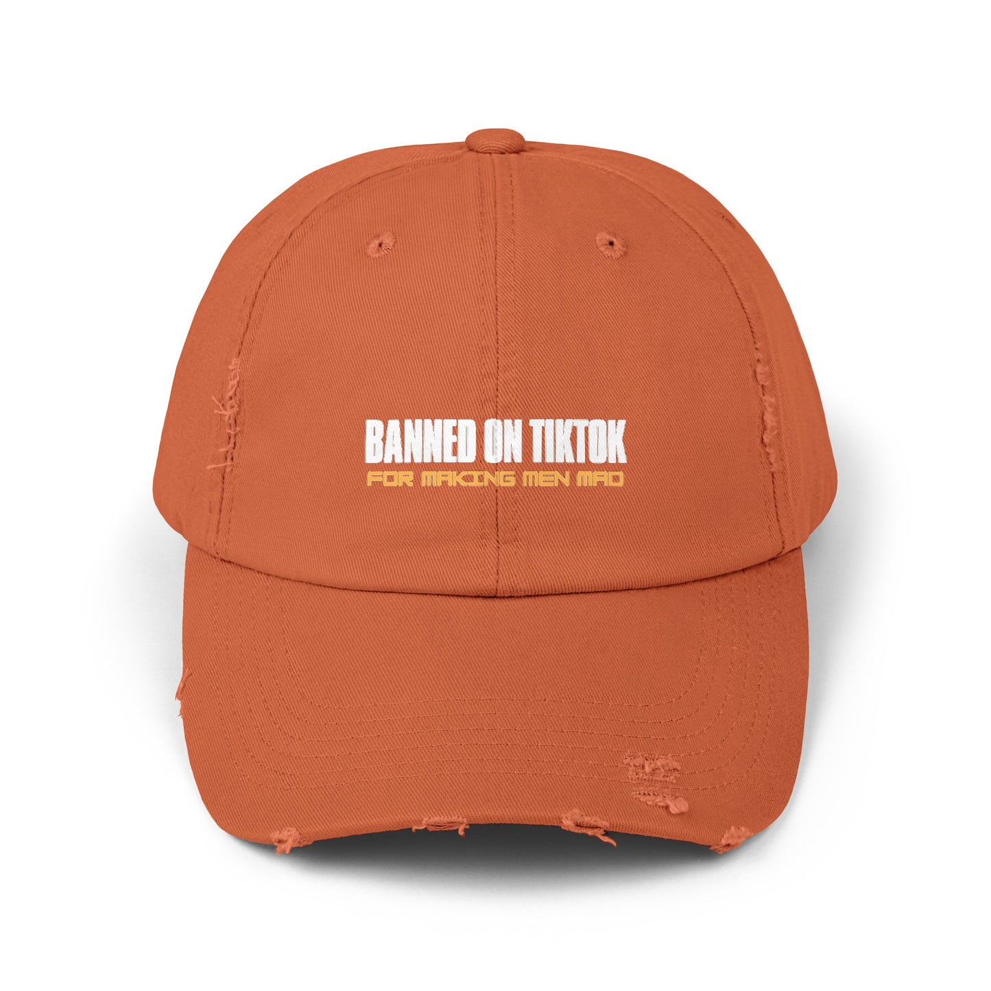 Banned on TikTok Unisex Distressed Cap