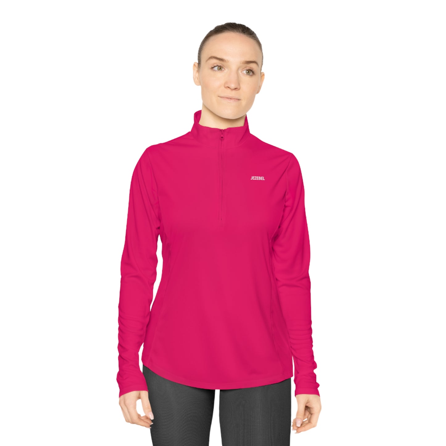 JEZEBEL Ladies Quarter-Zip Pullover