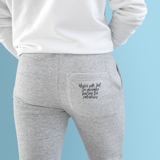 Fucking the Patriarchy Unisex Fleece Joggers