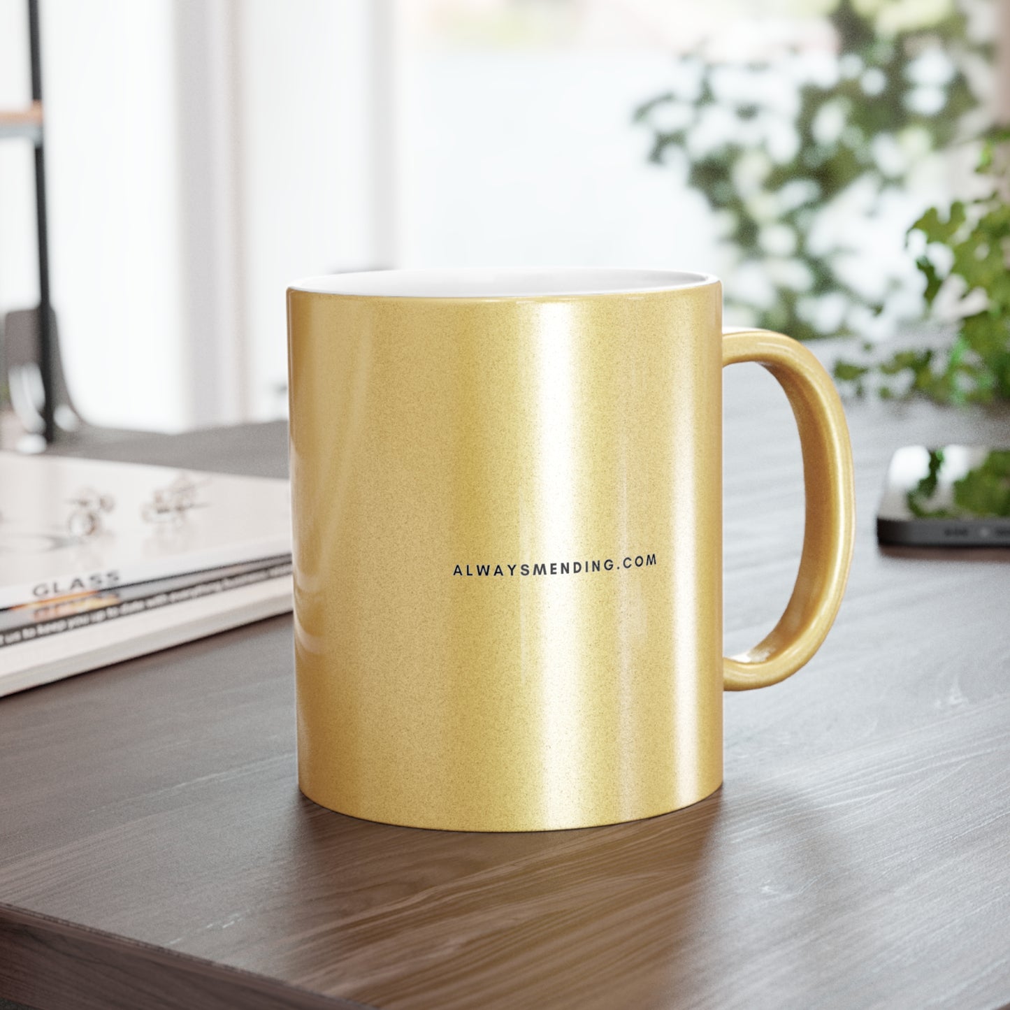 Former Trad Wife Metallic Mug (Silver\Gold)