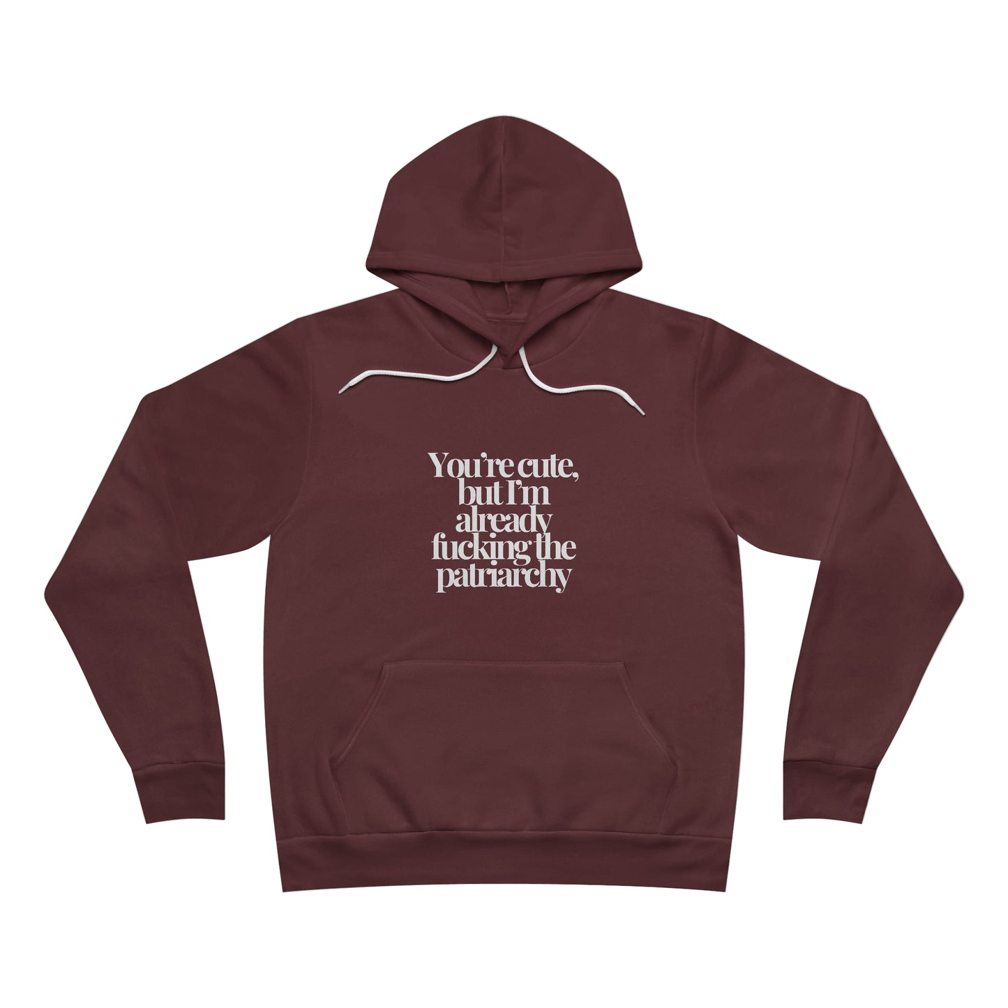 Fucking the Patriarchy Unisex Sponge Fleece Pullover Hoodie