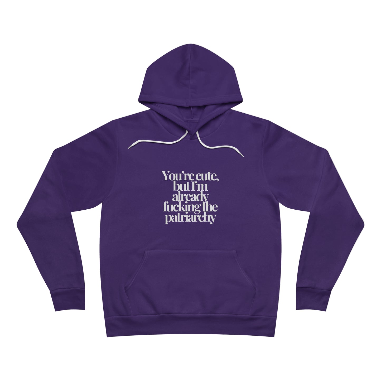 Fucking the Patriarchy Unisex Sponge Fleece Pullover Hoodie