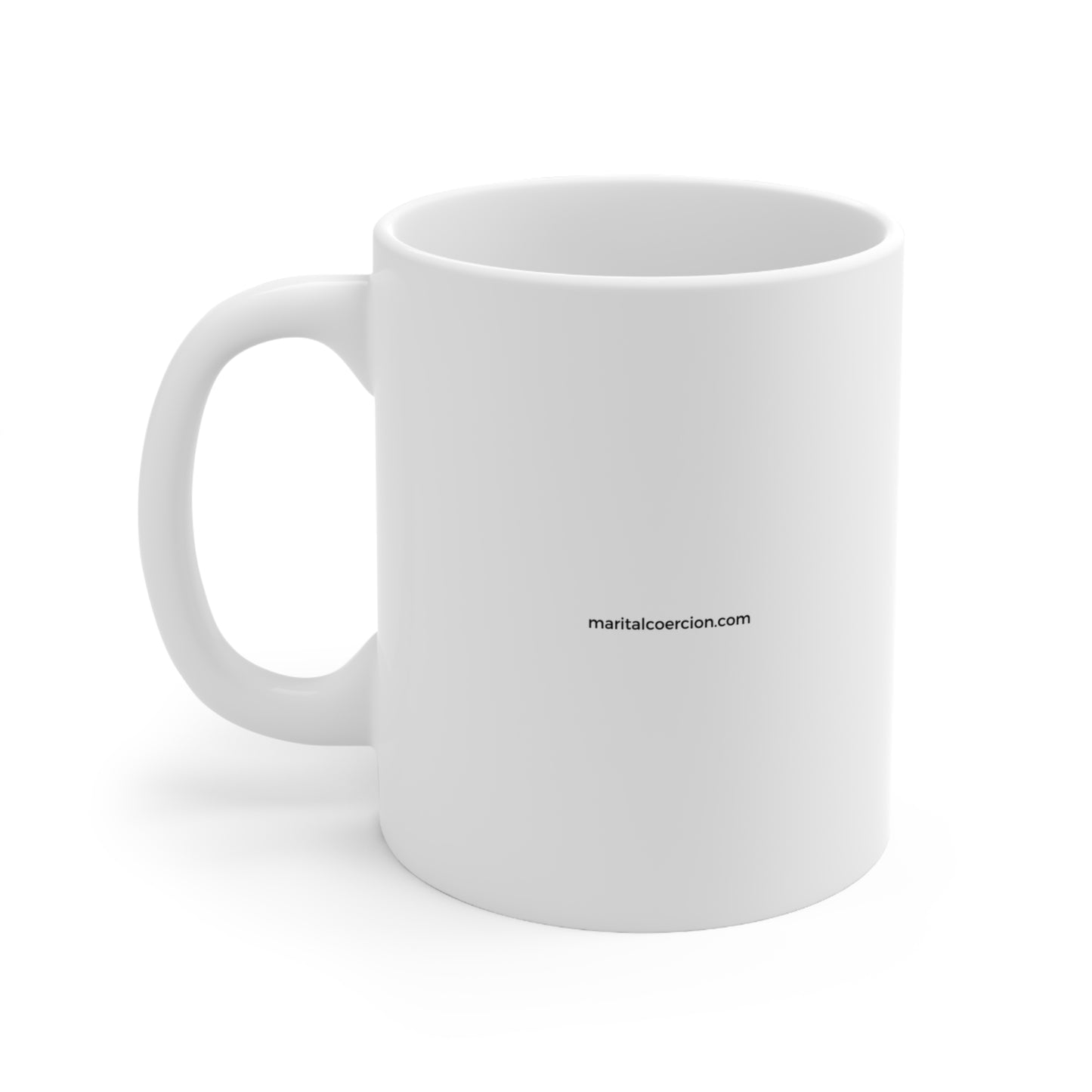 Mug - "Thanks for not hitting me"